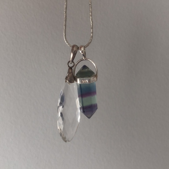 Silver Crystal Pendants - Picture 6 of 8